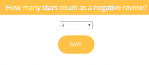 rating: RevFee screenshot, star rating